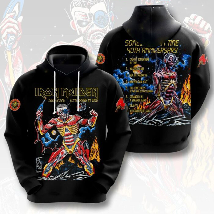 Iron Maiden Merch Run For Your Lives 2026 World Tour Hoodie Great Iron Maiden Fans Gear 1 - Unicasport Iron Maiden Merch Run For Your Lives 2026 World Tour Hoodie Great Iron Maiden Fans Gear