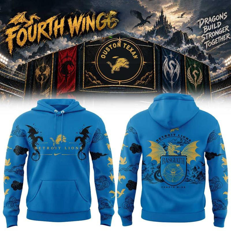 Detroit Lions Merch x Fourth Wings Night 2026 Hoodie Gift For Lions Fans 1 - Unicasport Detroit Lions Merch x Fourth Wings Night 2026 Hoodie Gift For Lions Fans