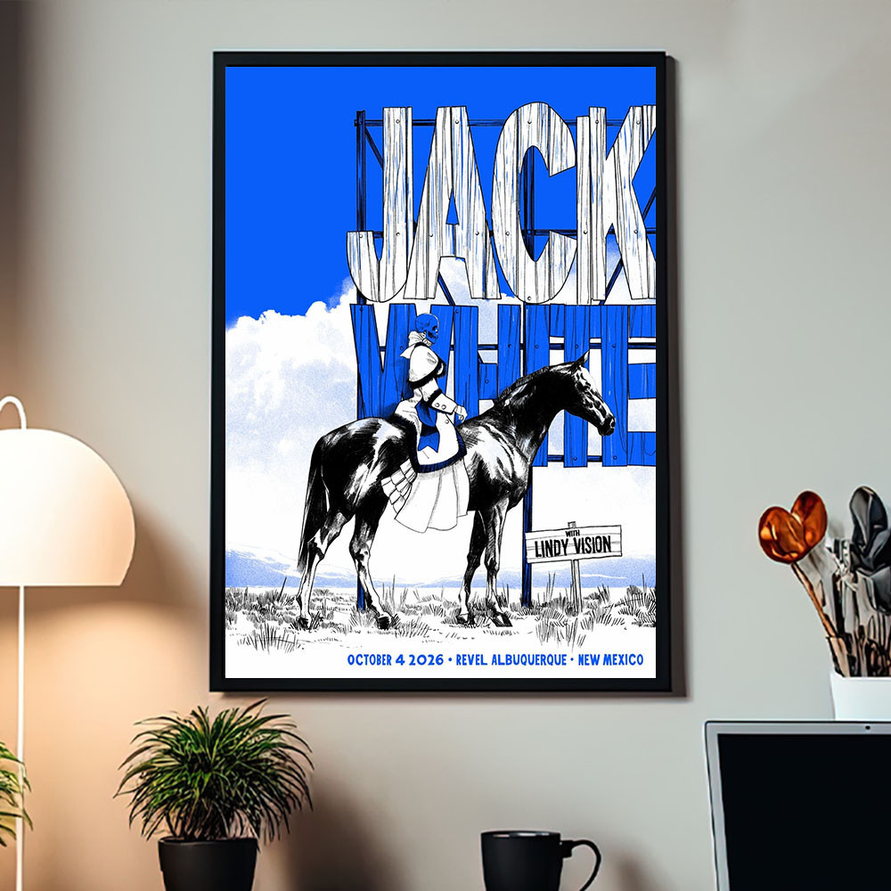 Jack White New Mexico 2026 Event Poster Jack White Poster Unique Gifts For Fans