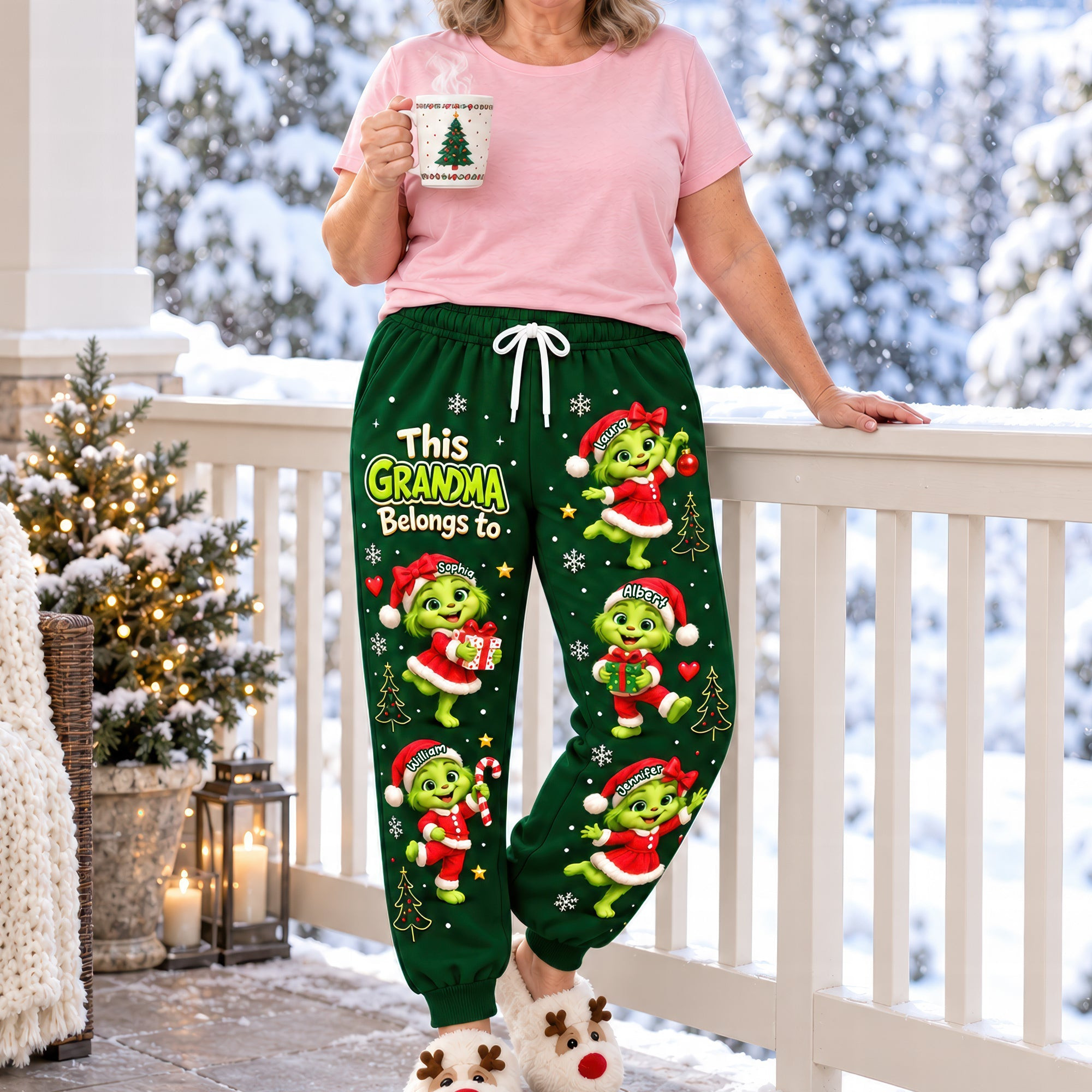 Personalized The Grinch This Grandma Belongs To Sweatpants Christmas Gifts For Grandma 1 - Unicasport Personalized The Grinch This Grandma Belongs To Sweatpants Christmas Gifts For Grandma