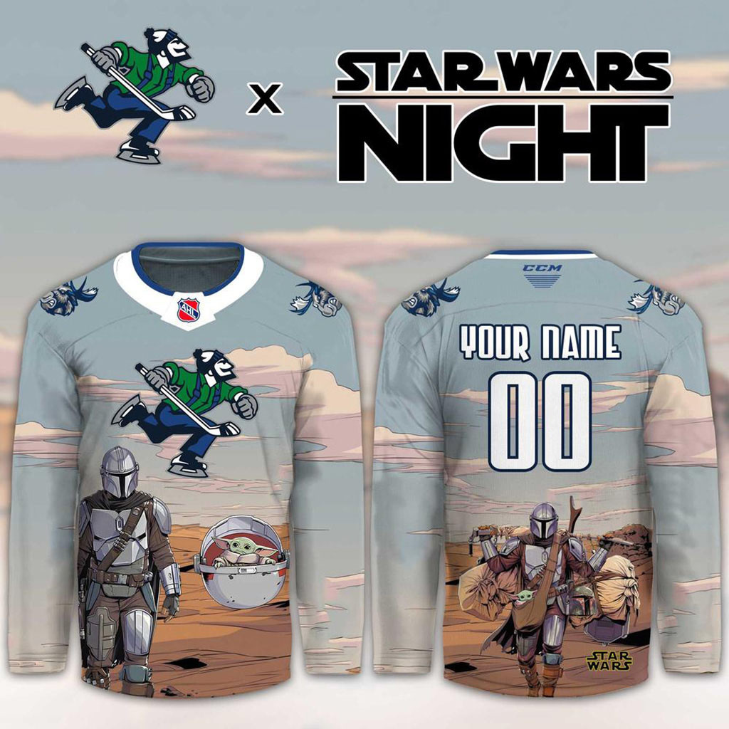 Custom Abbotsford Canucks Star Wars Night 2026 Hockey Jersey Abbotsford Canucks Merch Fan Gear 1 - Unicasport Custom Abbotsford Canucks Star Wars Night 2026 Hockey Jersey Abbotsford Canucks Merch Fan Gear
