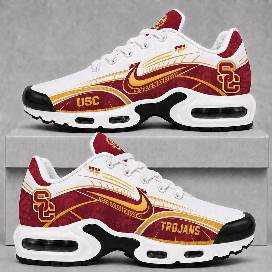 USC Trojans Sneakers Trojans Football NCAA Sneakers Gift For Teammate