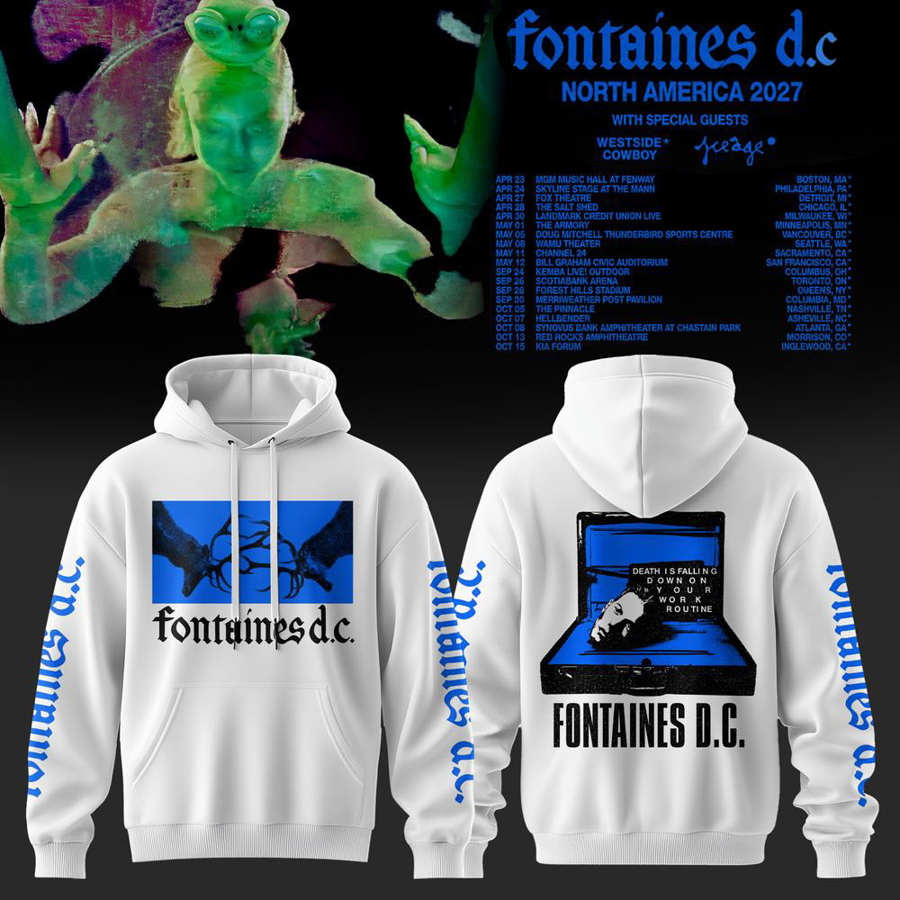Fontaines DC Merch North America Tour Hoodie Rock Concert Apparel Fontaines DC Lovers Gifts 1 - Unicasport Fontaines DC Merch North America Tour Hoodie Rock Concert Apparel Fontaines DC Lovers Gifts