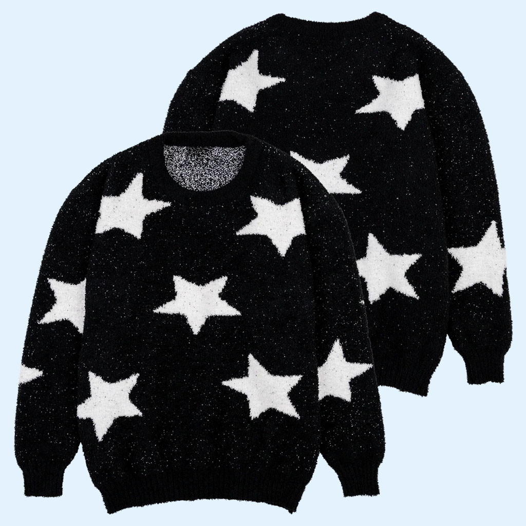 XPLR Merch Sam And Colby Star Sweater Birthday Gift Ideas For Friends