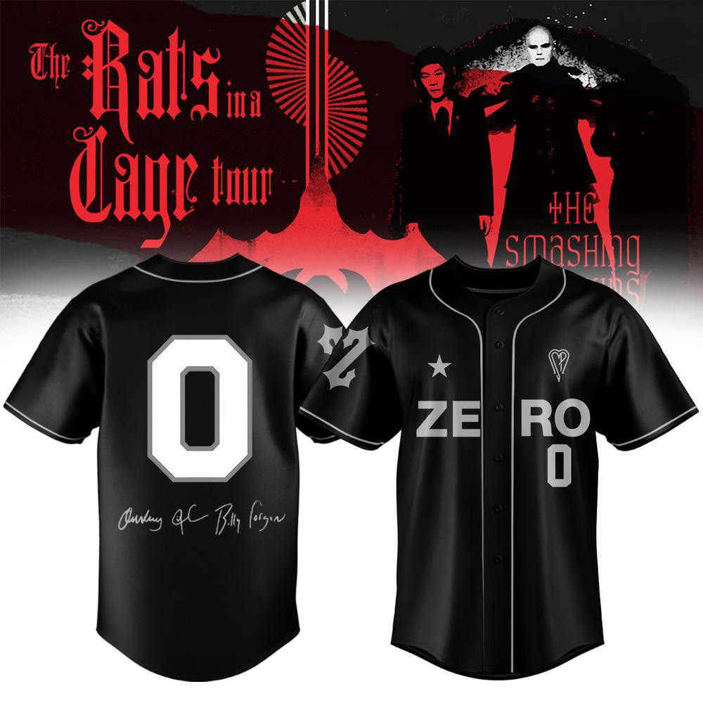 The Smashing Pumpkins Merch The Rats In A Cage Tour Zero Baseball Jersey Gifts For Rock Lovers 1 - Unicasport The Smashing Pumpkins Merch The Rats In A Cage Tour Zero Baseball Jersey Gifts For Rock Lovers