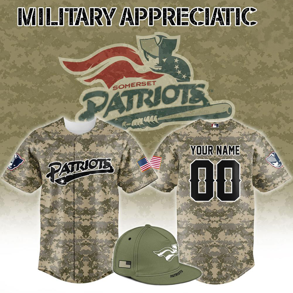 Custom Somerset Patriots Merch X Military Appreciation Desert Camo Baseball Jersey Gifts Ideas 1 - Unicasport Custom Somerset Patriots Merch X Military Appreciation Desert Camo Baseball Jersey Gifts Ideas