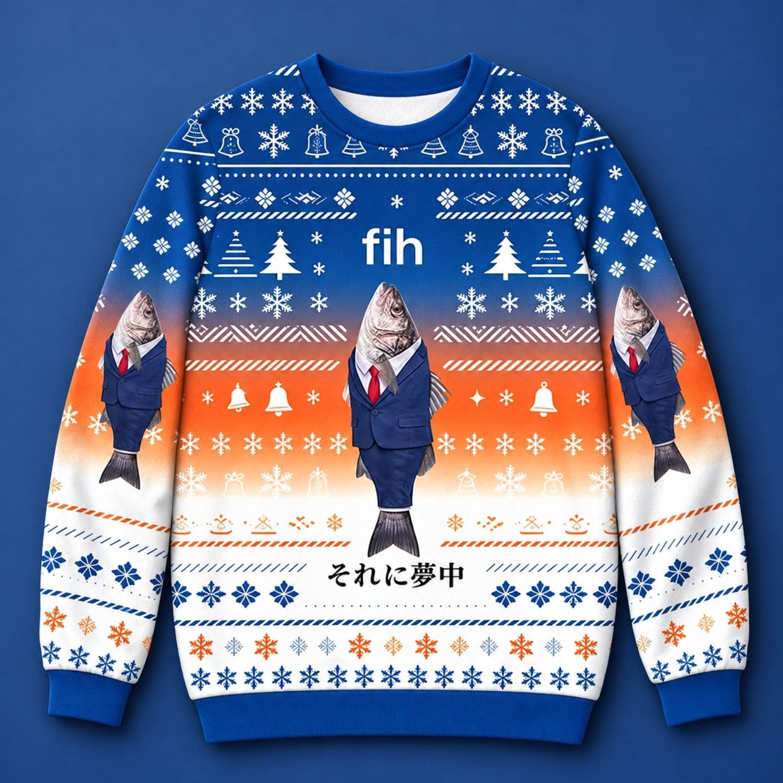 Stupid Fih Fish Christmas Ugly Sweater Funny Xmas Clothing Christmas Gift For Her 1 - Unicasport Stupid Fih Fish Christmas Ugly Sweater Funny Xmas Clothing Christmas Gift For Her