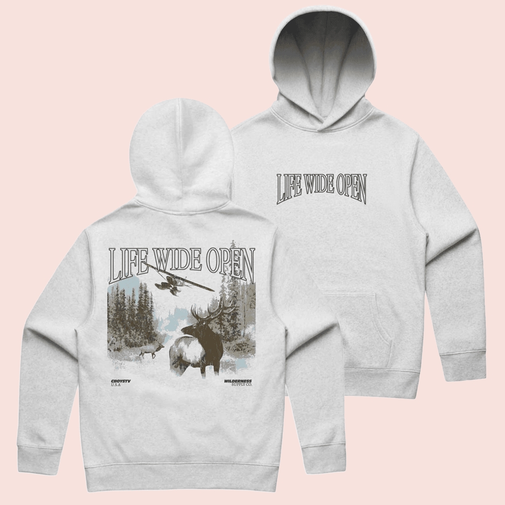 C Boys Merch CBoys TV Life Wide Open Wilderness Supply Hoodie Fans Gift Ideas