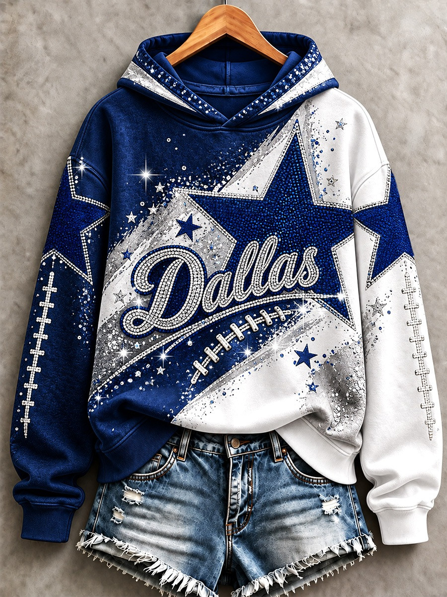 Dallas Cowboys Merch Dallas Football Gameday Hoodie Girlfriend Gift 1 - Unicasport Dallas Cowboys Merch Dallas Football Gameday Hoodie Girlfriend Gift
