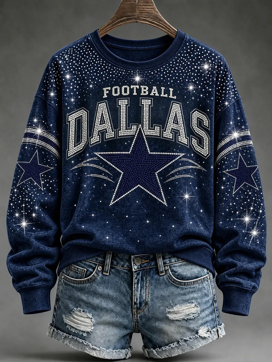Dallas Cowboys Merch Football Dallas Game Day Sweatshirt Wife Gift 1 - Unicasport Dallas Cowboys Merch Football Dallas Game Day Sweatshirt Wife Gift