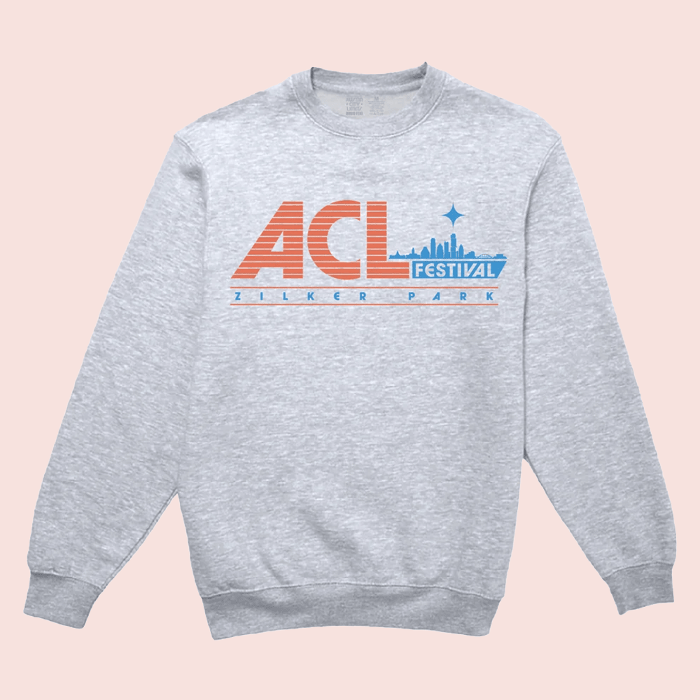 ACL Merch 2026 ACL Fest Skyline Sweatshirt Perfect Present For Fans