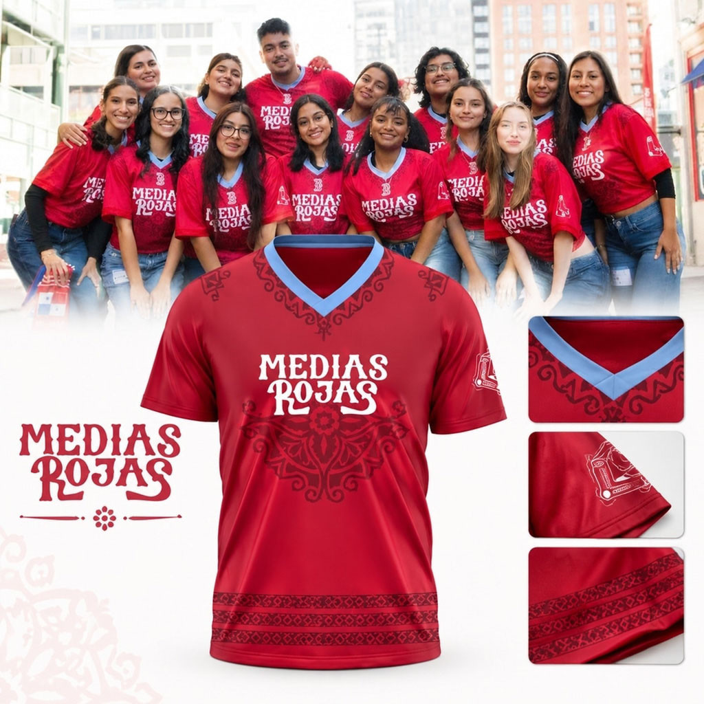Boston Red Sox Hispanic Heritage Month 2026 V-Neck Jersey Boston Red Sox Merch Fan Gifts 1 - Unicasport Boston Red Sox Hispanic Heritage Month 2026 V-Neck Jersey Boston Red Sox Merch Fan Gifts