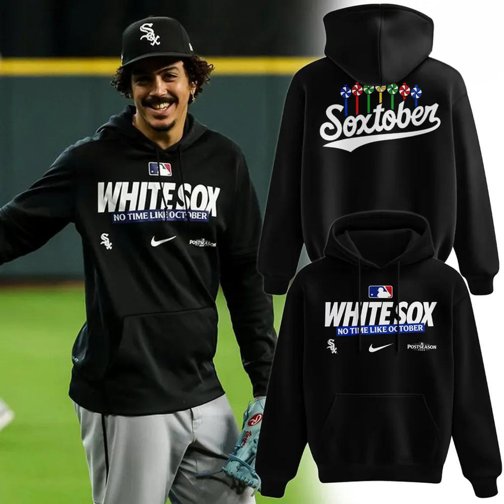 Chicago White Sox Merch Postseason Soxtober 2026 Hoodie White Sox Game Day Clothing 1 - Unicasport Chicago White Sox Merch Postseason Soxtober 2026 Hoodie White Sox Game Day Clothing