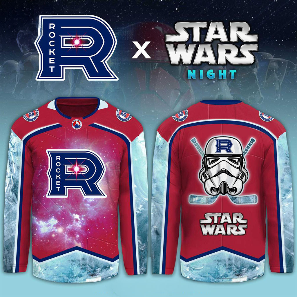 Laval Rocket Star Wars Night 2026 Theme Game Hockey Jersey Laval Rocket Merch Gifts For Hockey Fan 1 - Unicasport Laval Rocket Star Wars Night 2026 Theme Game Hockey Jersey Laval Rocket Merch Gifts For Hockey Fan