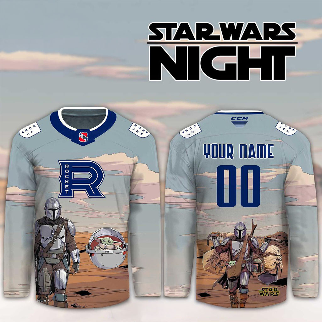Custom Laval Rocket Star Wars 2026 Grogu And Baby Yoda Hockey Jersey Laval Rocket Merch 1 - Unicasport Custom Laval Rocket Star Wars 2026 Grogu And Baby Yoda Hockey Jersey Laval Rocket Merch