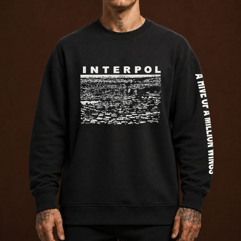 Interpol Merch North American Tour 2026 A Hive Of A Million Wings Sweatshirt Gift For Indie Rock Lover 1 - Unicasport Interpol Merch North American Tour 2026 A Hive Of A Million Wings Sweatshirt Gift For Indie Rock Lover