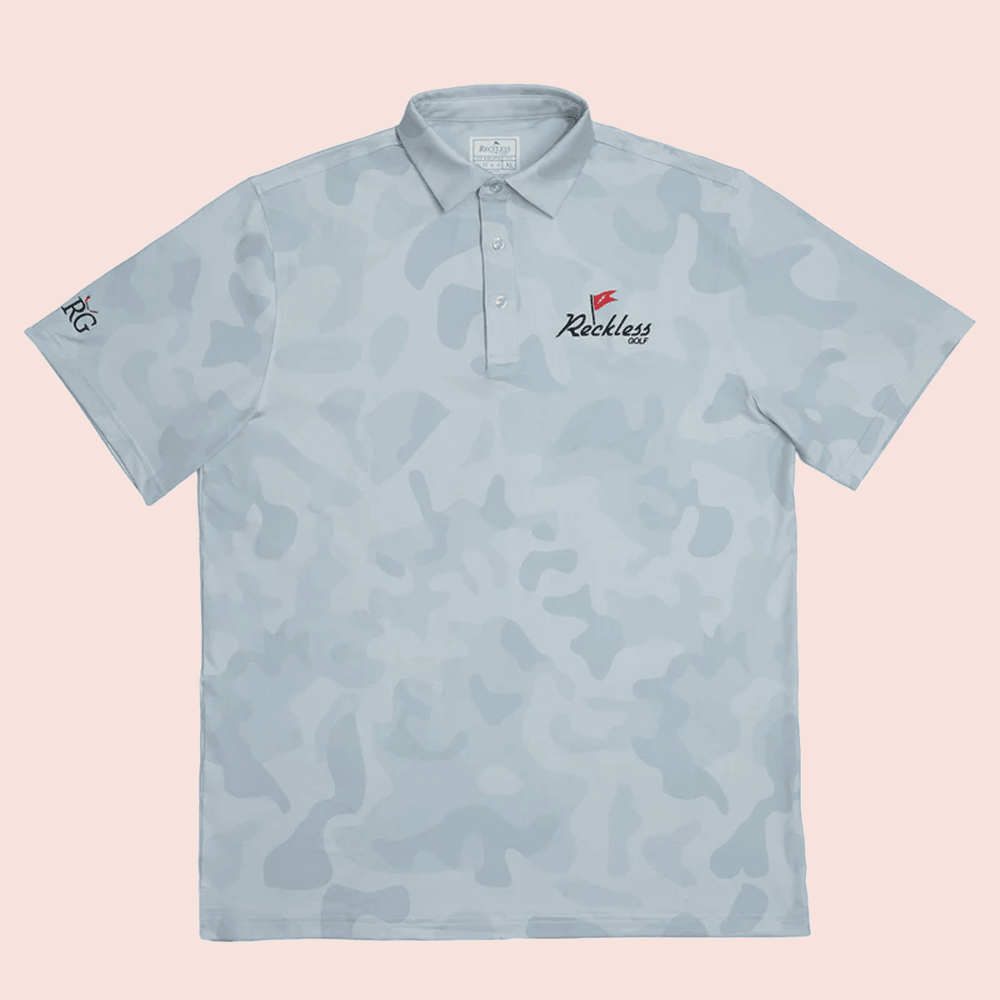 C Boys Merch Snow Camo RG Golf Polo Shirt Perfect Present For Fans
