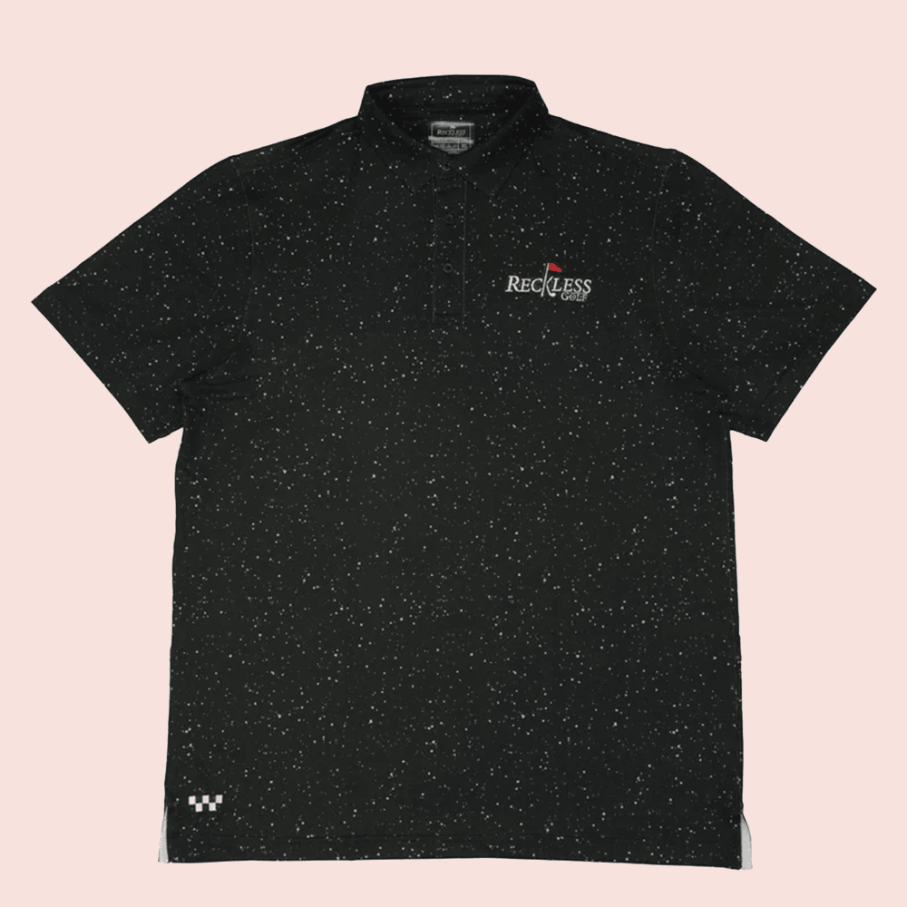 C Boys Merch Blackout Splatter RG Golf Polo Shirt Best Gift IDeas For Dad