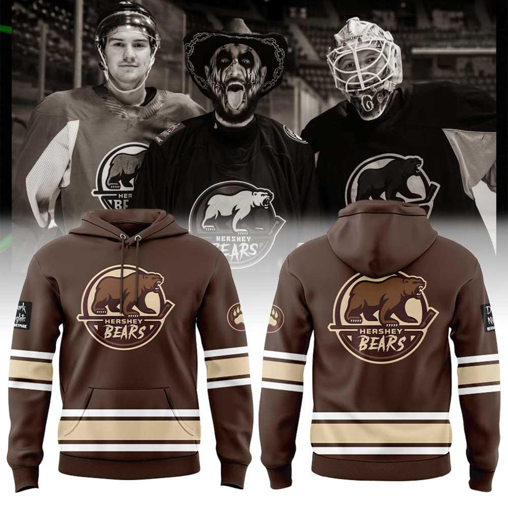 Hershey Bears Glow In The Dark Nights 2026 Hoodie Hershey Bears Merch Ice Hockey Fan Gifts 1 - Unicasport Hershey Bears Glow In The Dark Nights 2026 Hoodie Hershey Bears Merch Ice Hockey Fan Gifts