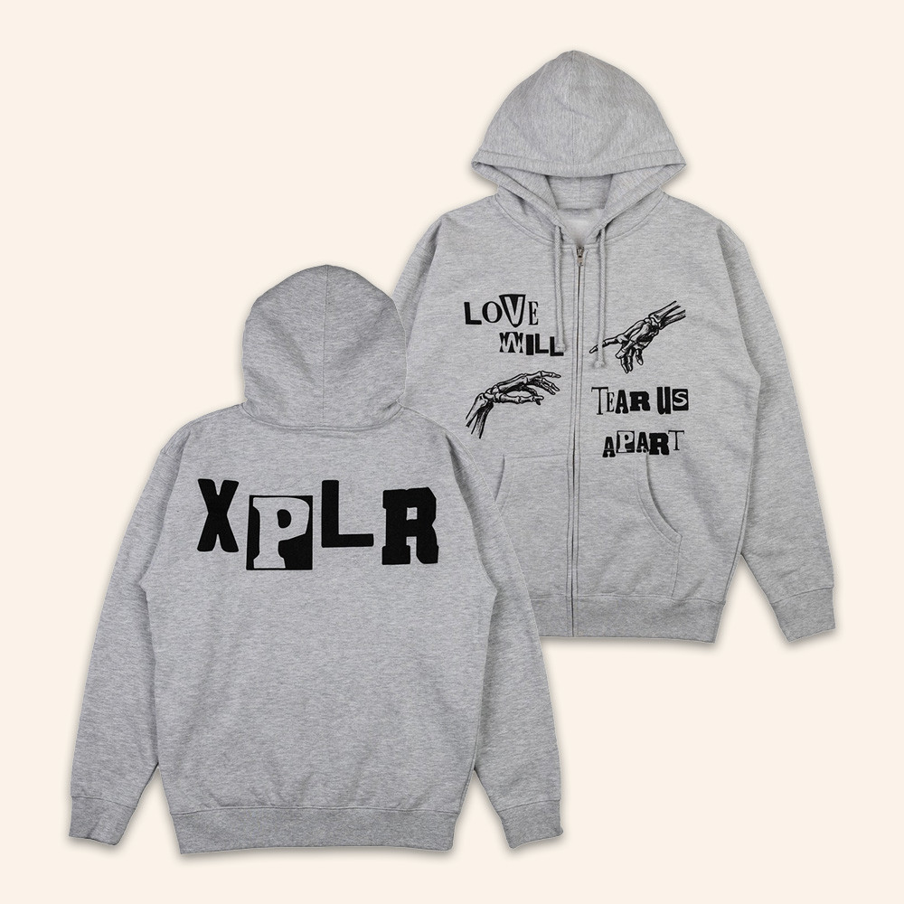 Sam And Colby Merch XPLR Tear Us Apart Zip Up Hoodie XPLR Store Clothing Sam And Colby Fan Gift 1 - Unicasport Sam And Colby Merch XPLR Tear Us Apart Zip Up Hoodie XPLR Store Clothing Sam And Colby Fan Gift