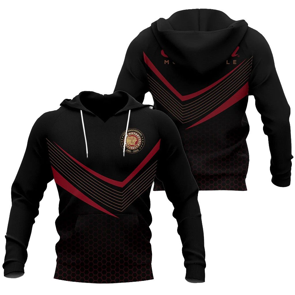 Indian Motorcycle 125th Anniversary Hoodie Vintage Biker Apparel Gifts For Motorcycle Riders 1 - Unicasport Indian Motorcycle 125th Anniversary Hoodie Vintage Biker Apparel Gifts For Motorcycle Riders