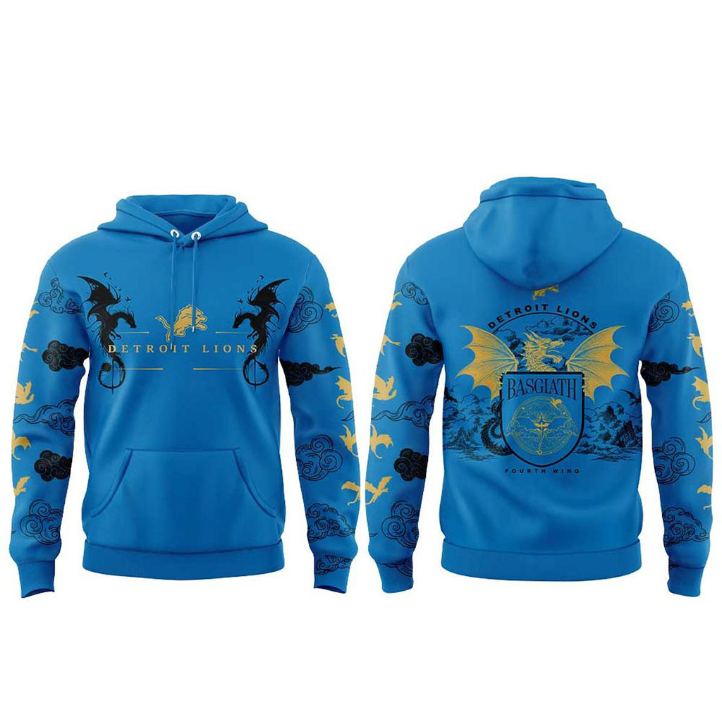 Detroit Lions x Fourth Wings Night 2026 Hoodie Detroit Lions Merch Gift For Boyfriend 1 - Unicasport Detroit Lions x Fourth Wings Night 2026 Hoodie Detroit Lions Merch Gift For Boyfriend