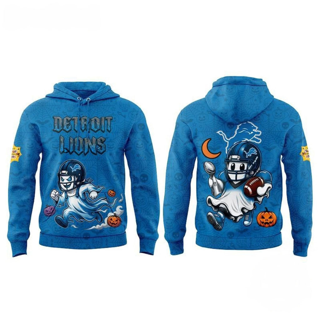 Detroit Lions x Halloween Night 2026 Hoodie Detroit Lions Merch Gift For Halloween' 1 - Unicasport Detroit Lions x Halloween Night 2026 Hoodie Detroit Lions Merch Gift For Halloween'