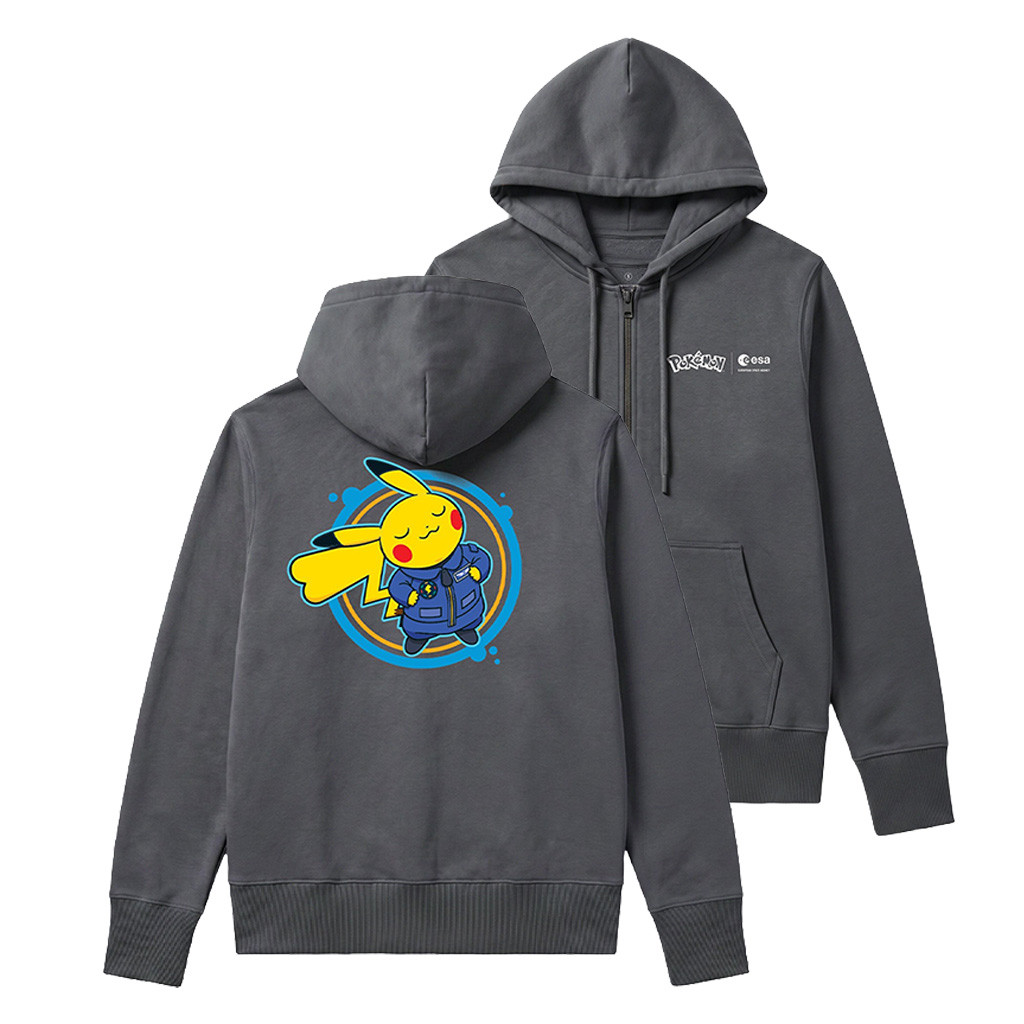 ESA x Pokemon Merch Pikachu Astronaut Zip Up Hoodie Best Gift For Pokemon Lover 1 - Unicasport ESA x Pokemon Merch Pikachu Astronaut Zip Up Hoodie Best Gift For Pokemon Lover
