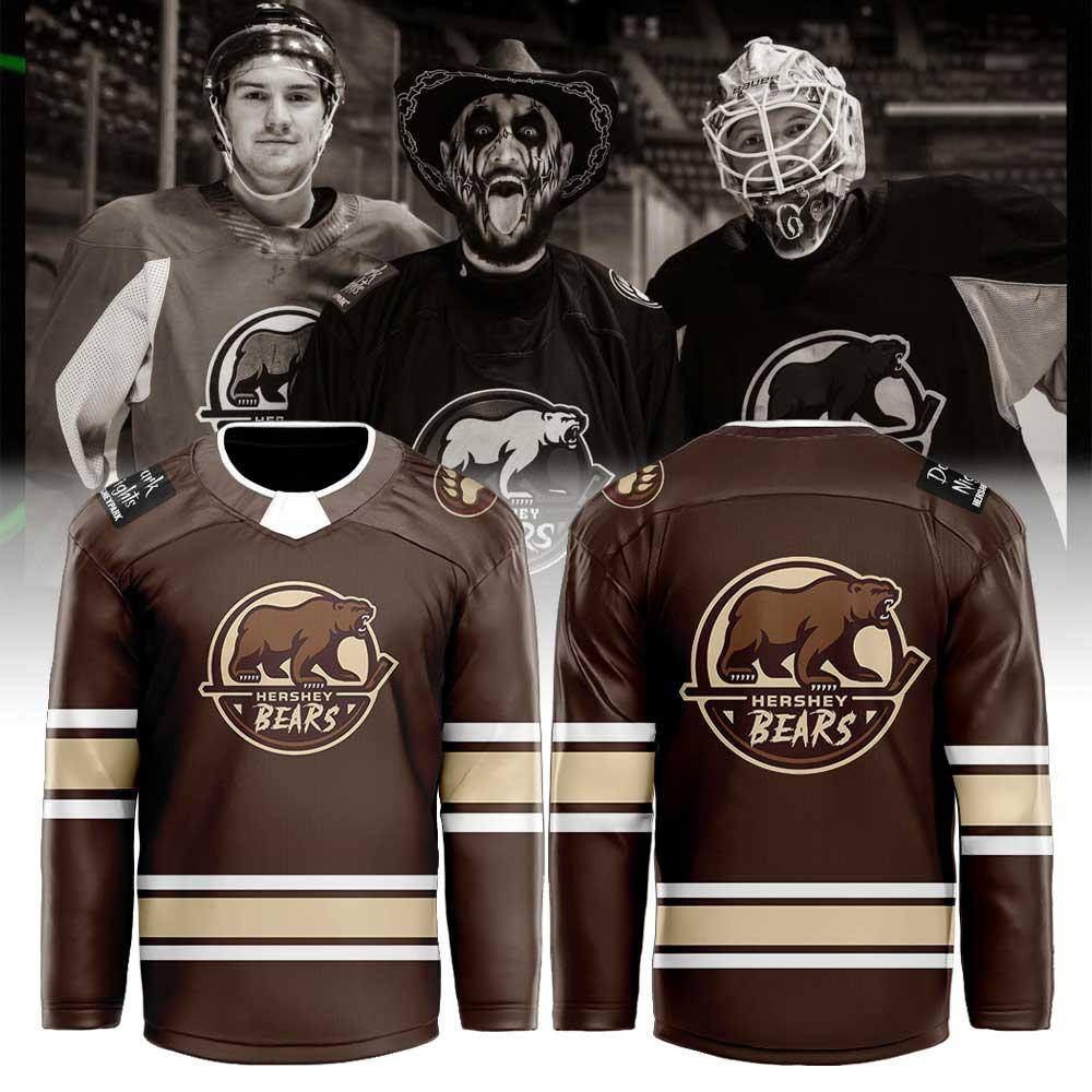 Hershey Bears Merch Dark Nights Hockey Jersey Game Day Outfits Hershey Bears Fans Gifts