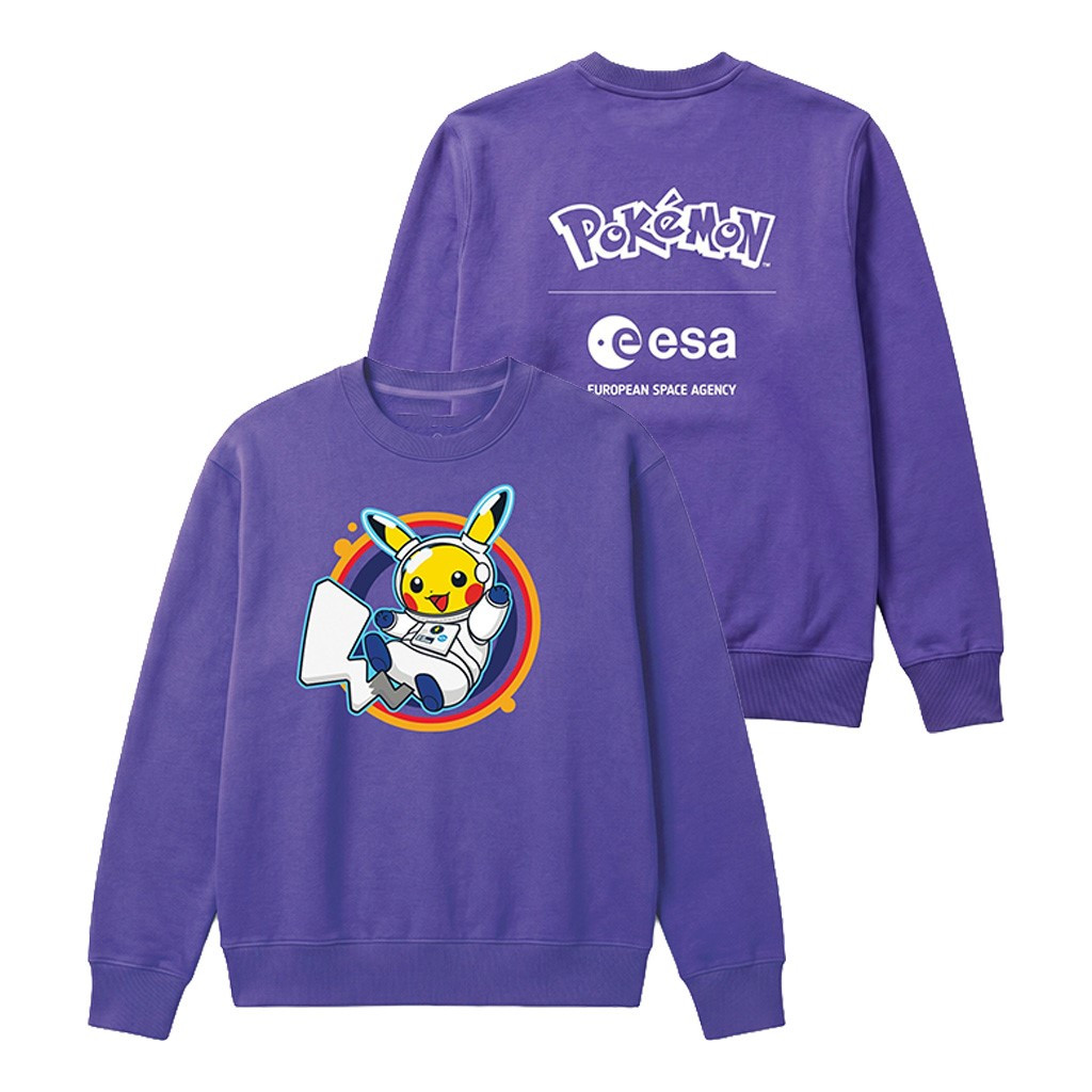 ESA x Pokemon Merch Pikachu Astronaut Sweatshirt Gift For Pokemon Fans 1 - Unicasport ESA x Pokemon Merch Pikachu Astronaut Sweatshirt Gift For Pokemon Fans