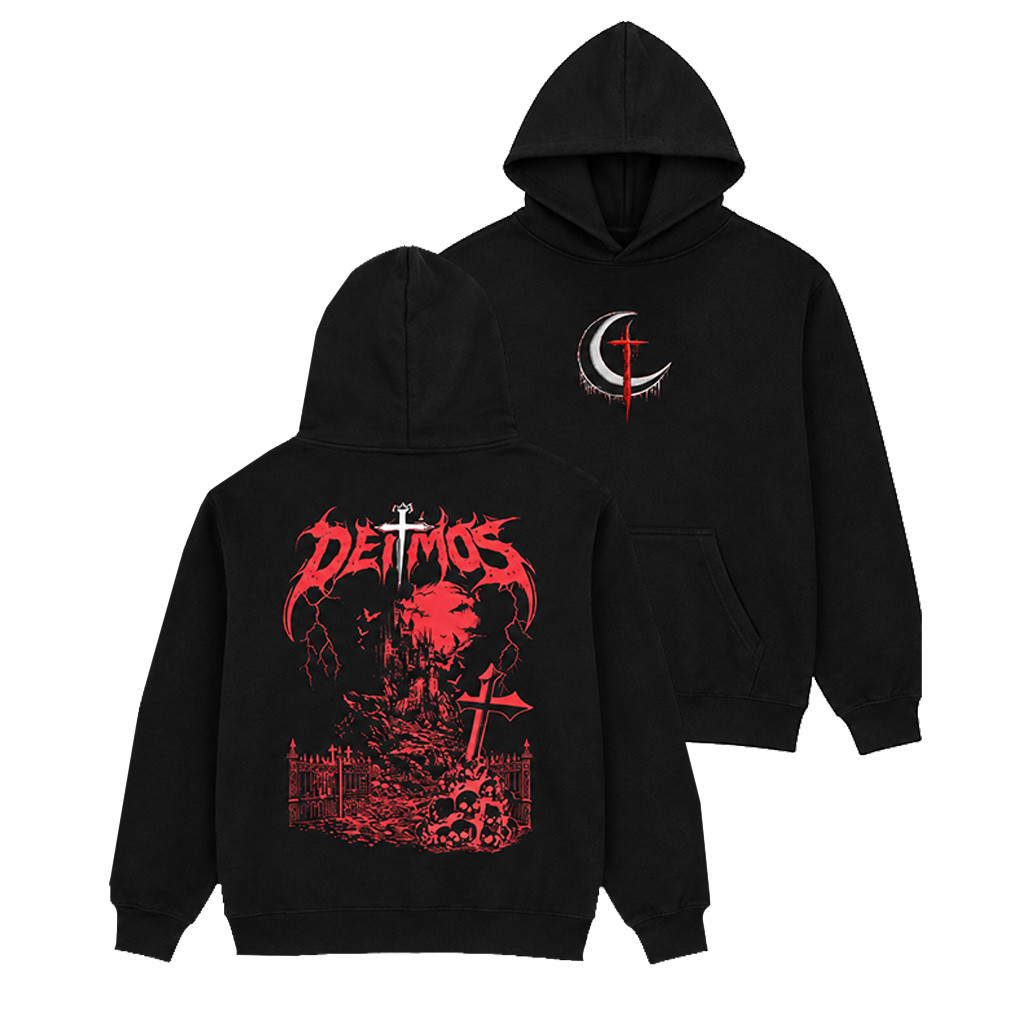Doggie Merch Deimos Blood Moon Black Hoodie Perfect Gift For Doggie Lover 1 - Unicasport Doggie Merch Deimos Blood Moon Black Hoodie Perfect Gift For Doggie Lover