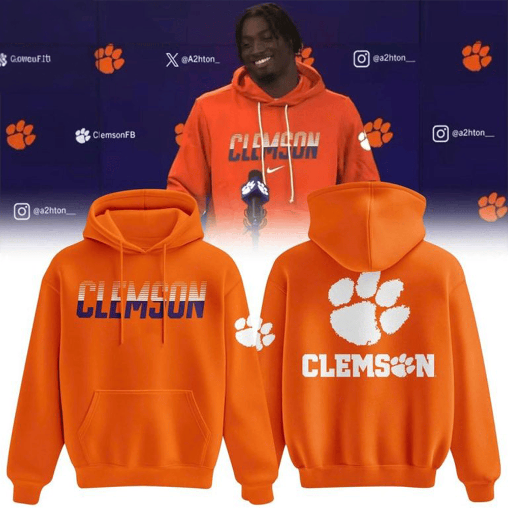 Clemson Tigers Merch 2026 Ashton Hampton Hoodie Best Football Lovers Gift 1 - Unicasport Clemson Tigers Merch 2026 Ashton Hampton Hoodie Best Football Lovers Gift
