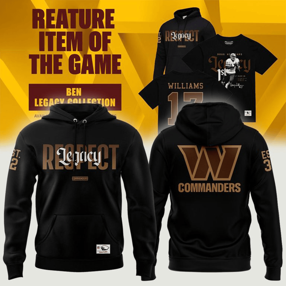 Washington Commanders Merch 2026 Legacy Respect Hoodie Fans Gift Ideas 1 - Unicasport Washington Commanders Merch 2026 Legacy Respect Hoodie Fans Gift Ideas