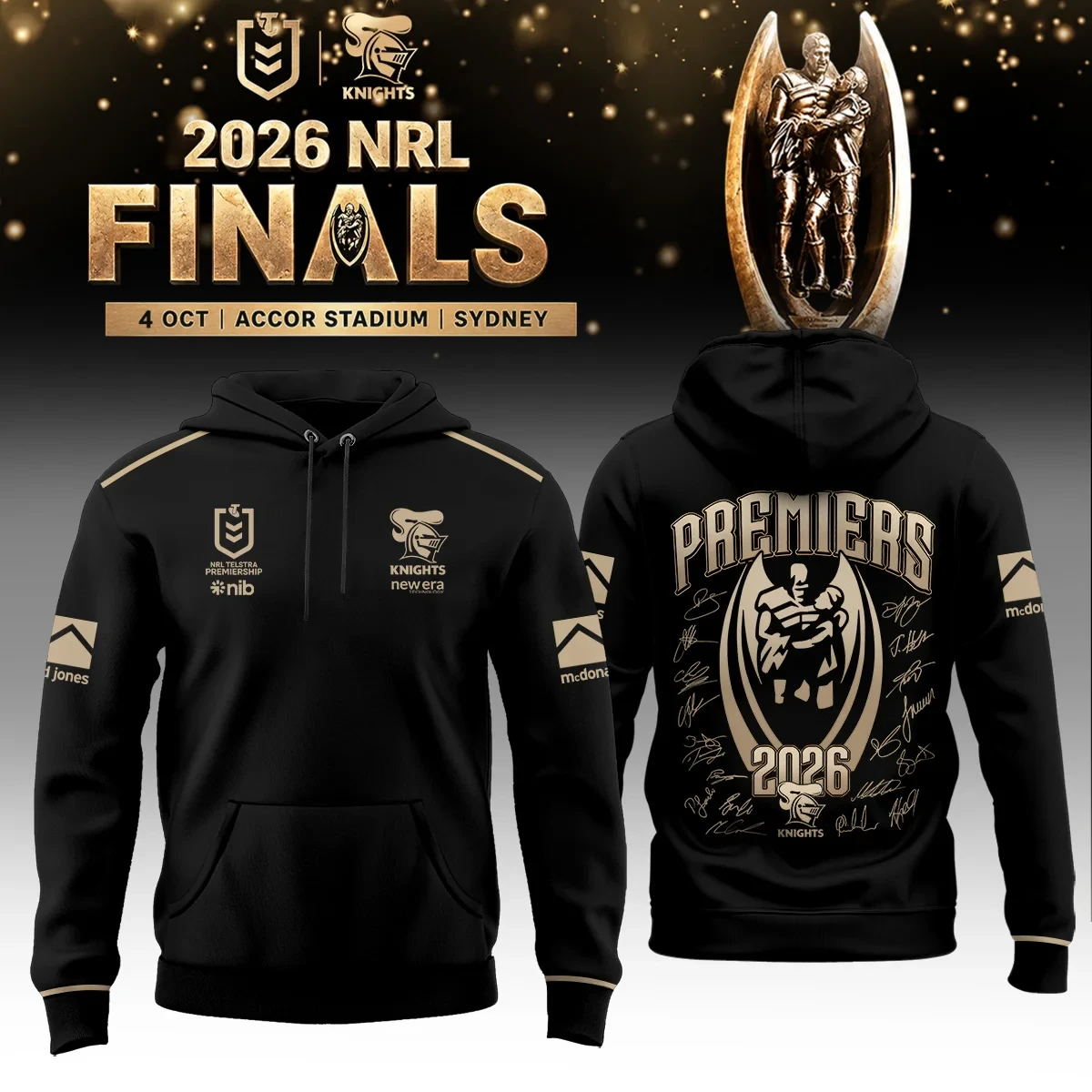 Newcastle Knights 2026 NRL Premiers Hoodie Newcastle Knights Merch Unique Fan Gifts 1 - Unicasport Newcastle Knights 2026 NRL Premiers Hoodie Newcastle Knights Merch Unique Fan Gifts