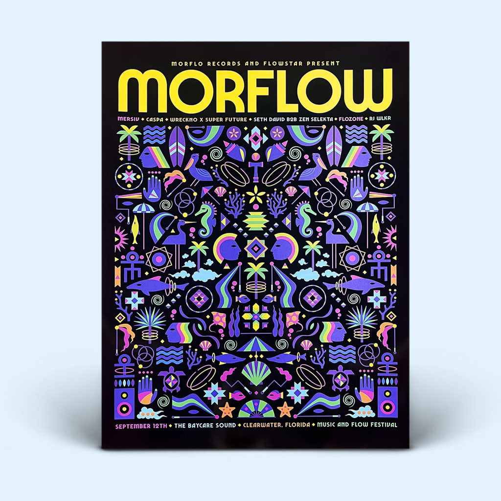 Mersiv Merch Morflow 2026 Poster Wall Art Decor Best Present For Music Lovers