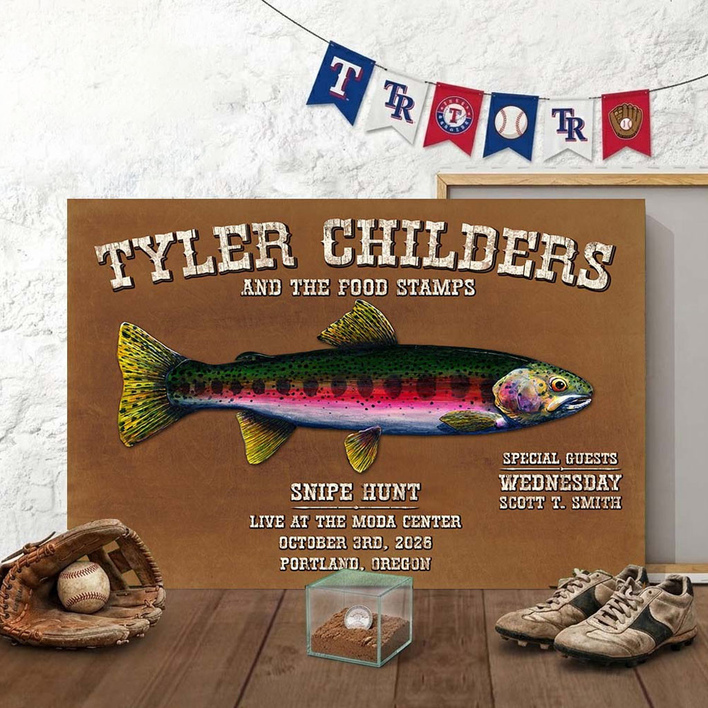 Tyler Childers Portland Oregon Event 2026 Poster Tyler Childers Merch Music Lover Wall Art