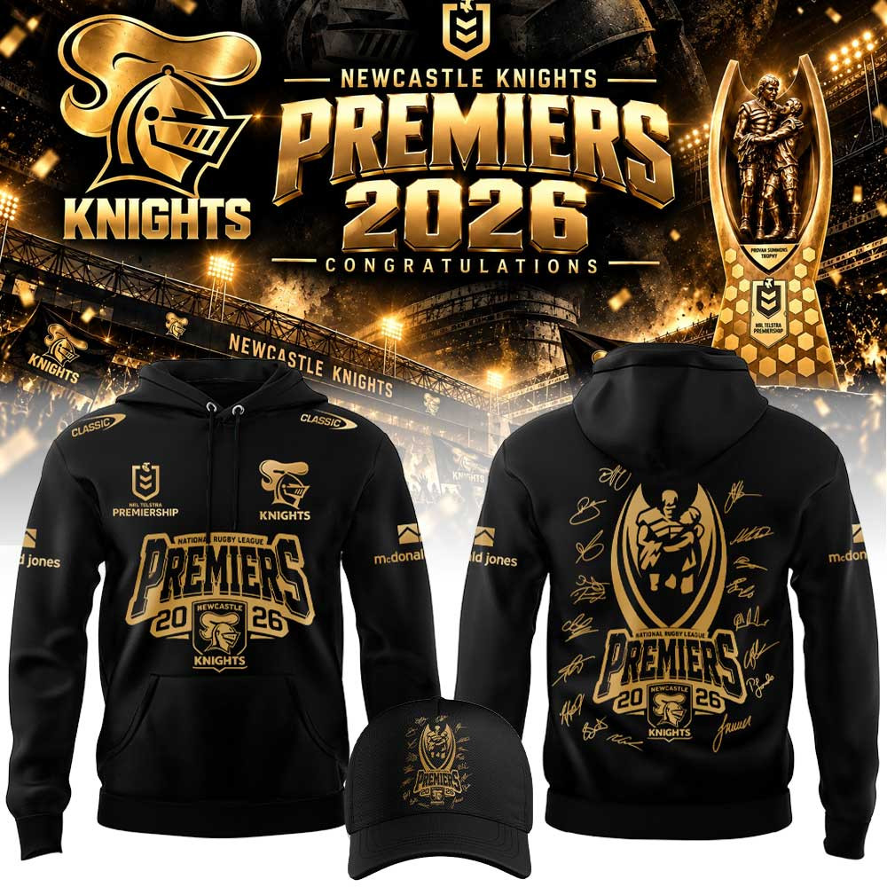 Newcastle Knights Merch 2026 NRL Premiers Signed Hoodie Rugby Fan Gears 1 - Unicasport Newcastle Knights Merch 2026 NRL Premiers Signed Hoodie Rugby Fan Gears