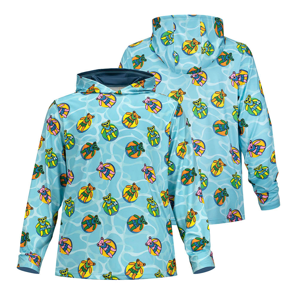 Section 119 x Grateful Dead Merch Floating Bears Hoodie Grateful Dead Music Apparel 1 - Unicasport Section 119 x Grateful Dead Merch Floating Bears Hoodie Grateful Dead Music Apparel