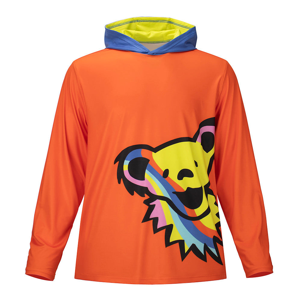 Section 119 x Grateful Dead Merch Rainbow Bear Hoodie Grateful Dead Rock Apparel 1 - Unicasport Section 119 x Grateful Dead Merch Rainbow Bear Hoodie Grateful Dead Rock Apparel