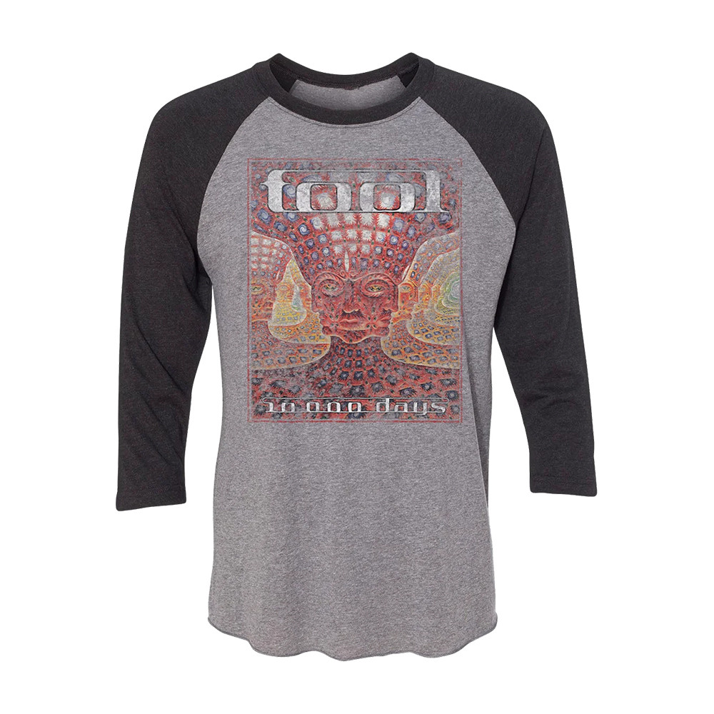 Tool Merch 10 000 Days Vintage Raglan Long Sleeve Shirt Best Presents For Tool Fans