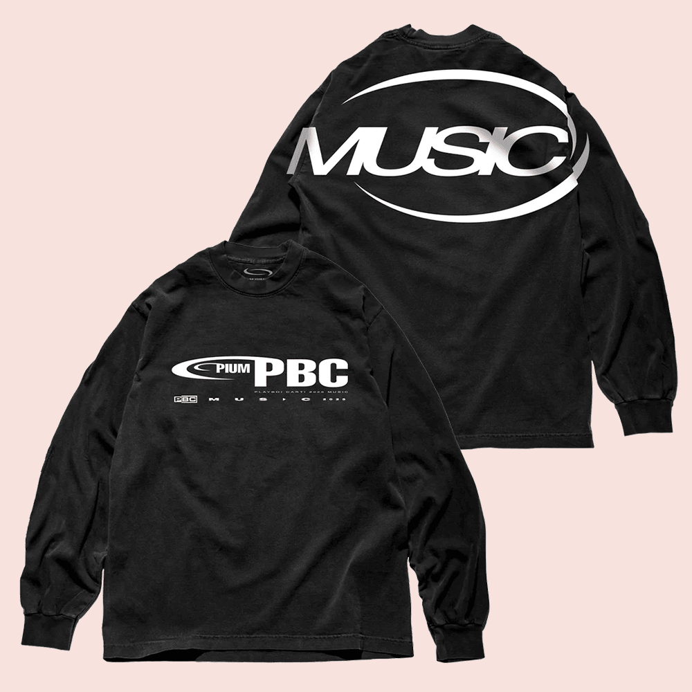 Playboi Carti Merch I AM MUSIC Long Sleeve Shirt Gift For Rapper Fans