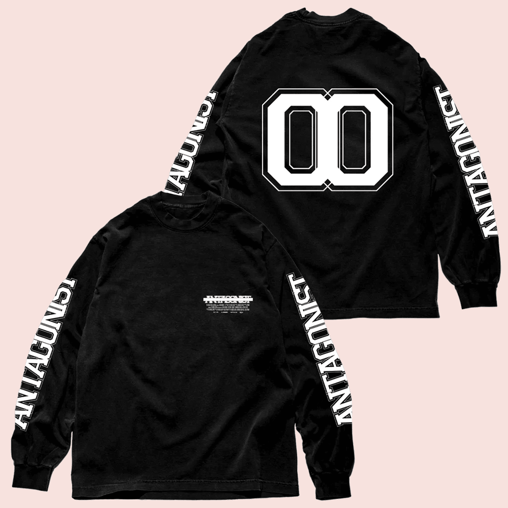 Playboi Carti Merch Antagonist 2.0 00 Black Long Sleeve Shirt Gift For Hip Hop Merch Collectors