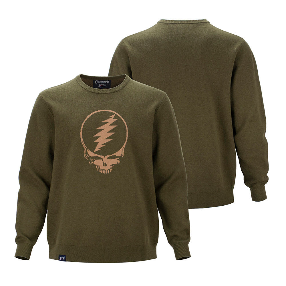 Section 119 x Grateful Dead Merch Stealie Bolt Sweater Grateful Dead Concert Attire 1 - Unicasport Section 119 x Grateful Dead Merch Stealie Bolt Sweater Grateful Dead Concert Attire