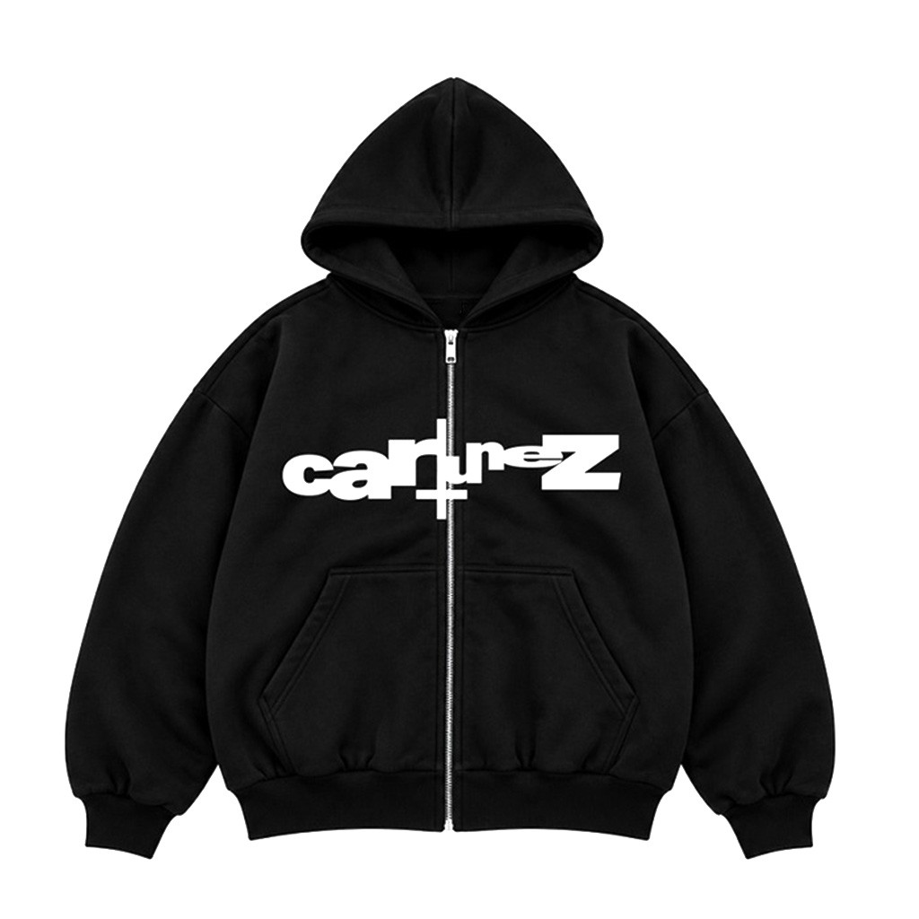 Ken Carson Merch Cartunez Black Zip Up Hoodie Great Gift For Rap Lover 1 - Unicasport Ken Carson Merch Cartunez Black Zip Up Hoodie Great Gift For Rap Lover