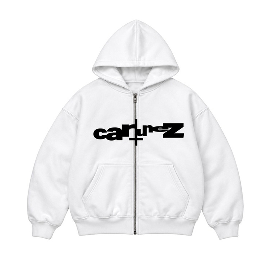 Ken Carson Merch Cartunez White Zip Up Hoodie Great Gift For Ken Carson Rap Lover 1 - Unicasport Ken Carson Merch Cartunez White Zip Up Hoodie Great Gift For Ken Carson Rap Lover