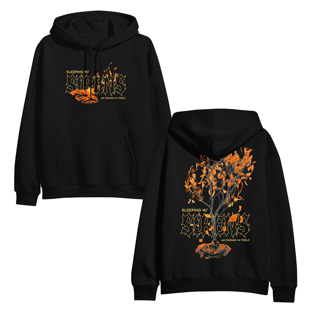 Sleeping With Sirens Merch Fiery Tree Hoodie Perfect Gift For Post-Hardcore Lover 1 - Unicasport Sleeping With Sirens Merch Fiery Tree Hoodie Perfect Gift For Post-Hardcore Lover