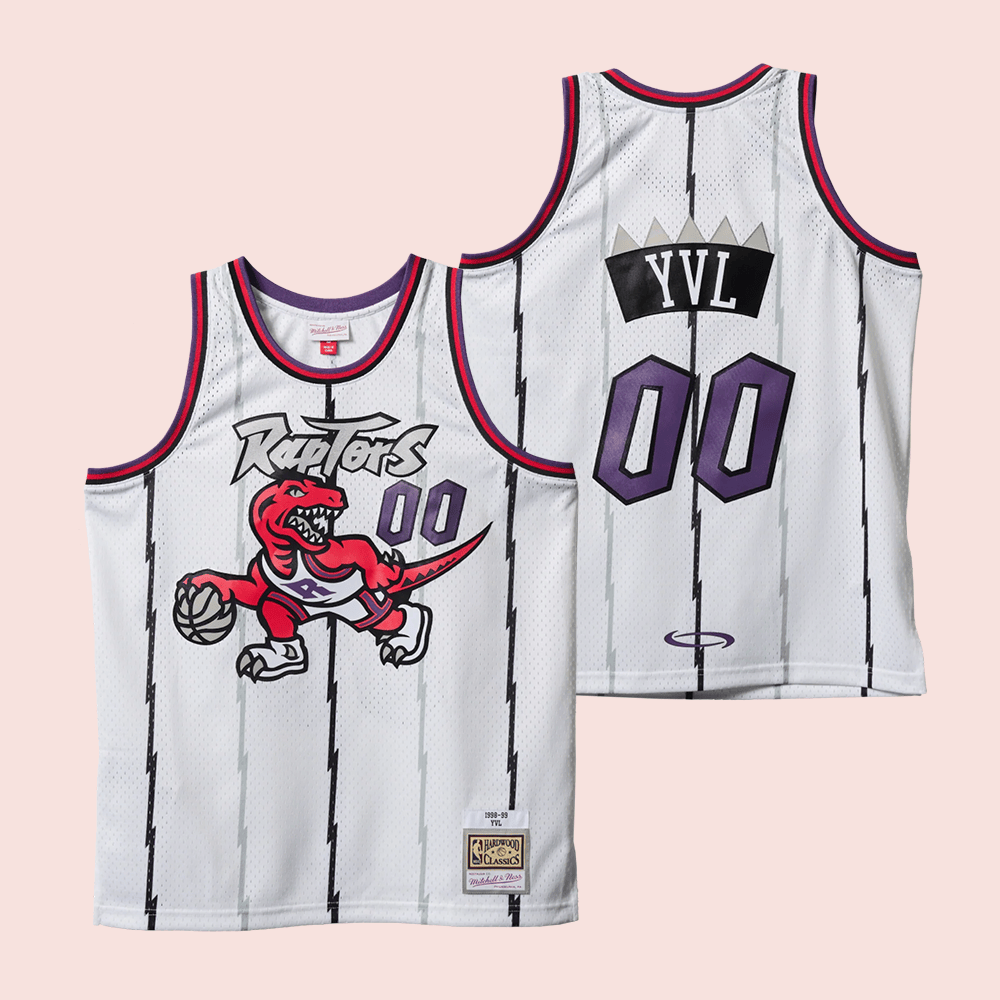 Custom Playboi Carti Merch NBA Playboi Carti X M&N Toronto Raptors 1998 Basketball Jersey Fans Gift