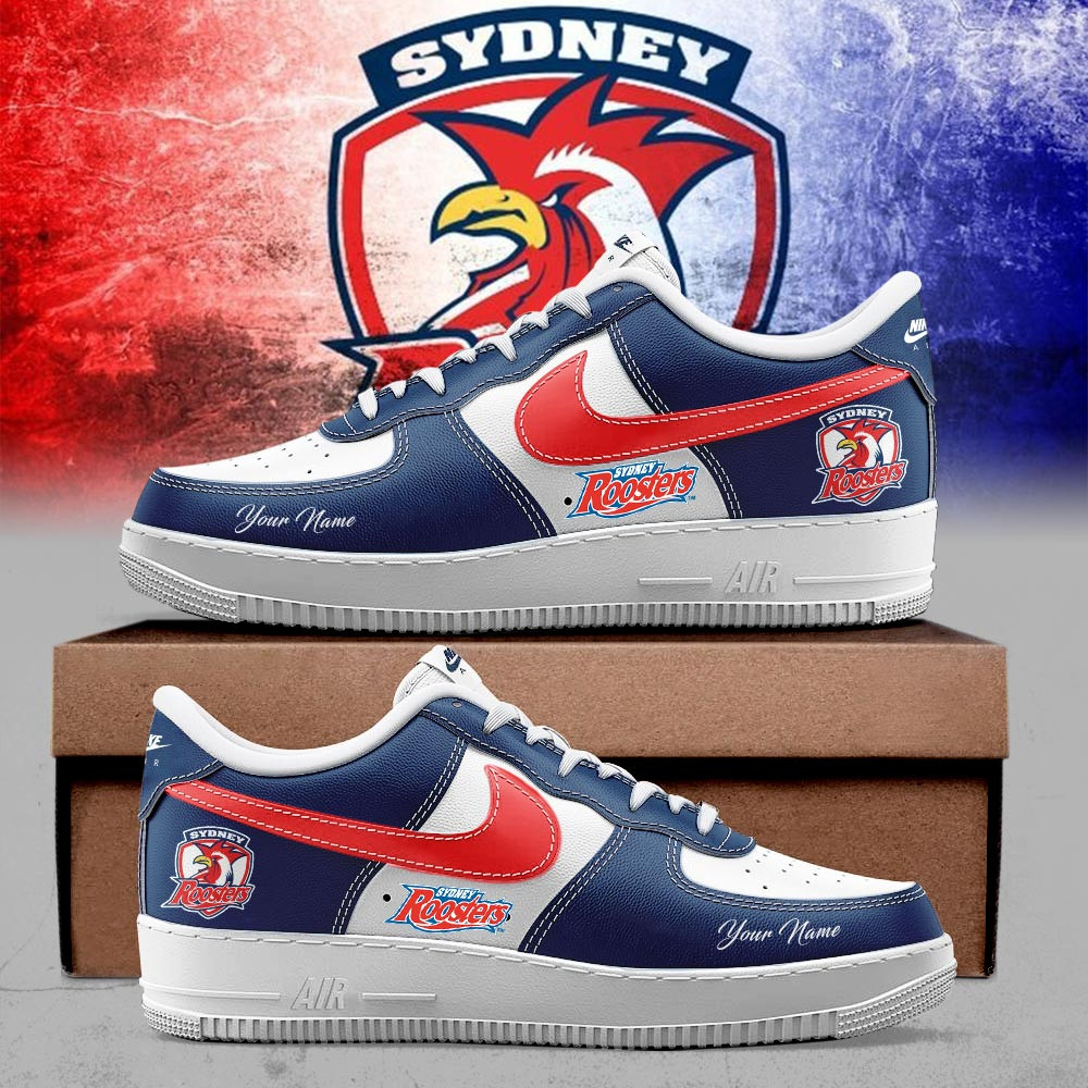 Personalized Sydney Roosters 2026 NRL Sneaker Sydney Roosters Shoes Best Fan Gear