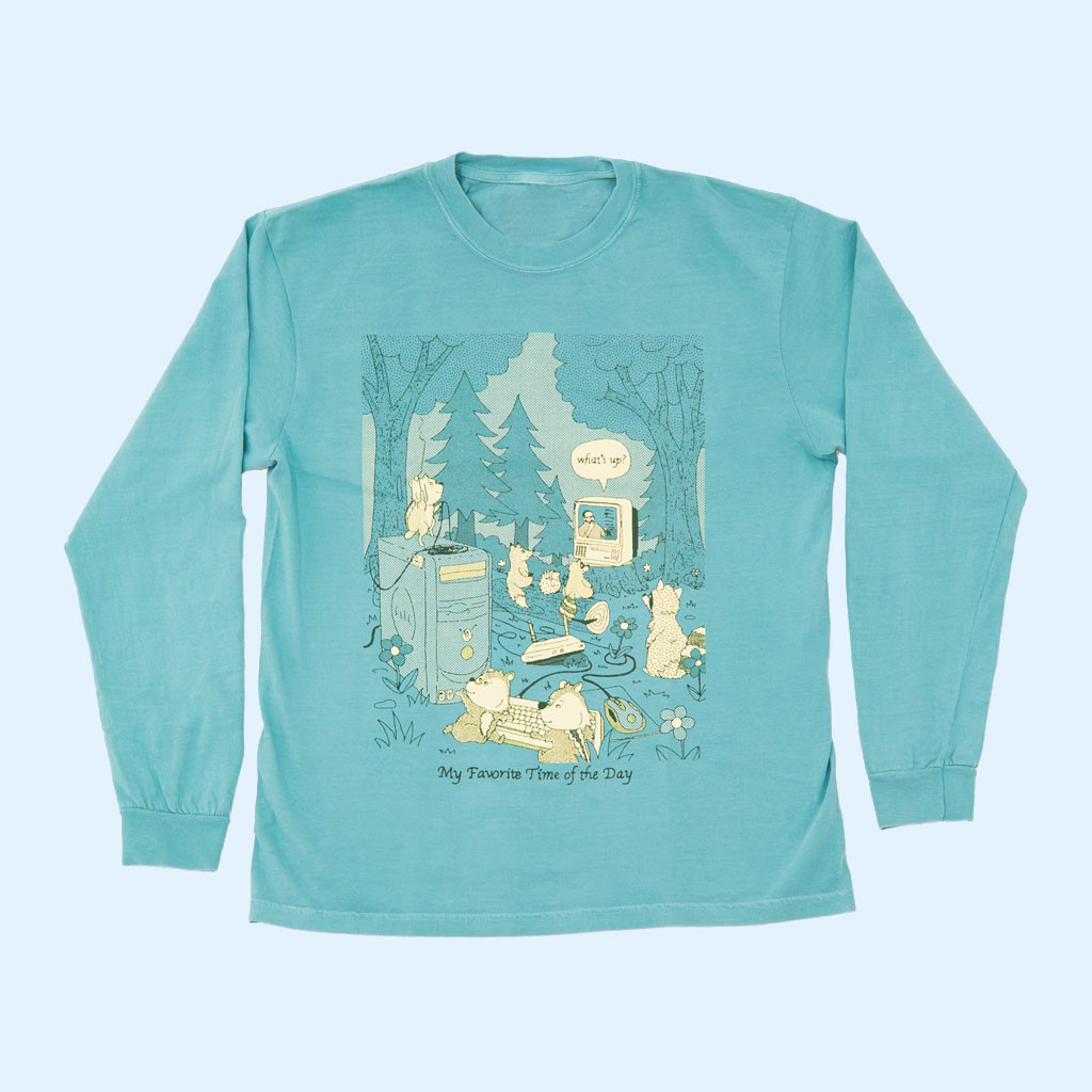 Squeex Merch 2026 Stream In The Forest Long Sleeve Shirt Gift For Squeex Fans 1 - Unicasport Squeex Merch 2026 Stream In The Forest Long Sleeve Shirt Gift For Squeex Fans