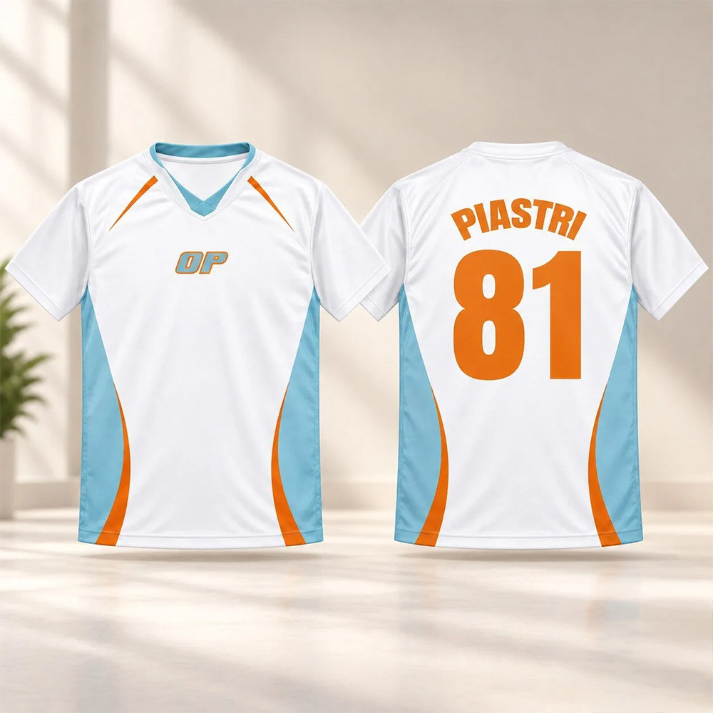 Oscar Piastri 81 Jersey White Blue Orange Op Number Formula 1 Jersey Gifts For Oscar Piastri Fan 1 - Unicasport Oscar Piastri 81 Jersey White Blue Orange Op Number Formula 1 Jersey Gifts For Oscar Piastri Fan